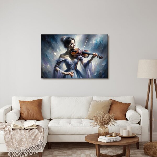Slika romantična violinistica