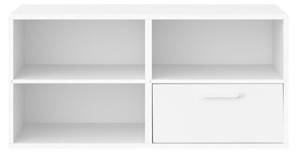 Bijela niska komoda 90x43 cm Keep by Hammel - Hammel Furniture