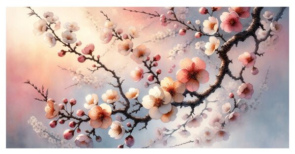 Slika procvjetala sakura