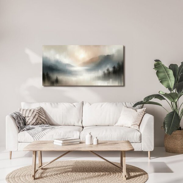 Slika tiha dolina u magli