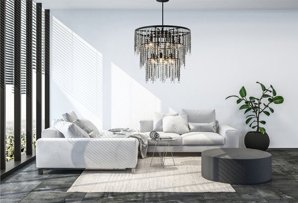 Luster Cristal APP1314-CP Black