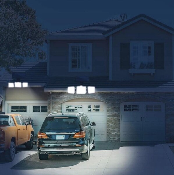 LED 171 COB solarna svjetiljka sa senzorom pokreta 2400mah IP65