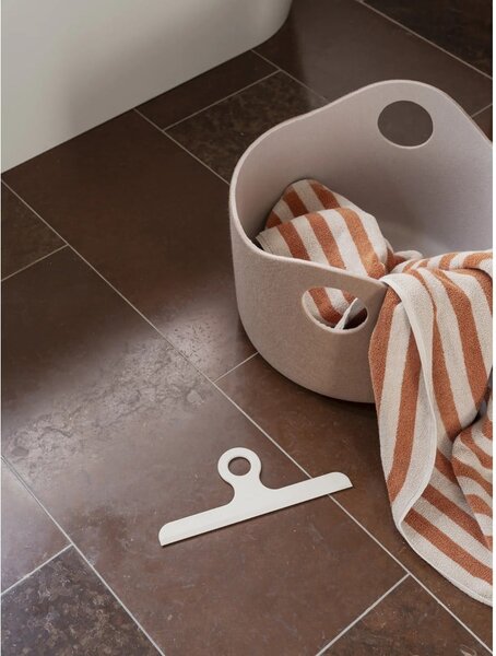 Bež brisač za stakla s držačem 27 cm Kapi – Blomus
