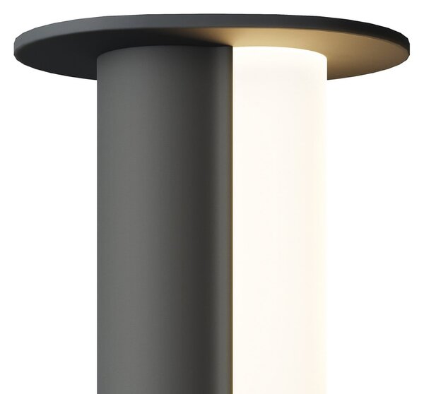Maytoni Asym LED punjiva stolna lampa, crna, metal, 2700K, 2W, prigušiva, Crno, Dnevni boravak/blagovaonica, Metal