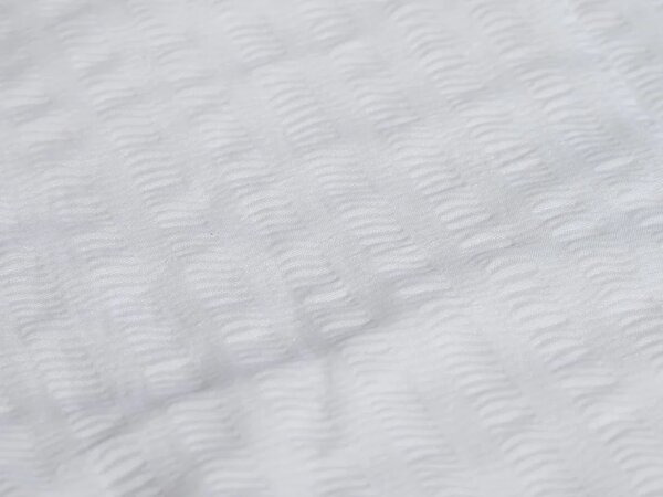 Set krep posteljine DENYX BLEND svijetlo krem, hotelski džep + Jersey plahta 90 x 200 cm sivo-bež, jednokrevetno