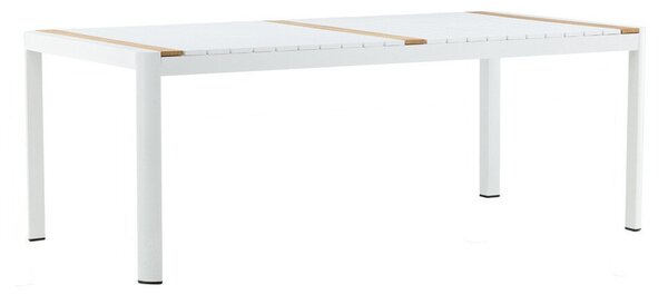 Vrtni stol Dallas 283475x100cm, Smeđa, Bijela, Metal