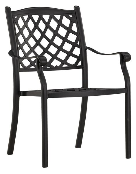 Vrtna stolica Dallas 438694x63x67cm, Crna, Metal