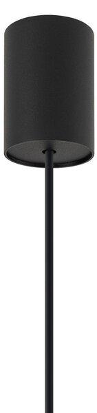 Nowodvorski Lighting ZENITH viseća svjetiljka, crna, Ø 11 cm, metal, GU10, prigušiva, Crno, Dnevni boravak/blagovaonica, Metal