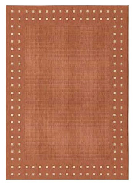 Ravnotkani tepih Saga (Crvena boja, 150 x 80 cm)