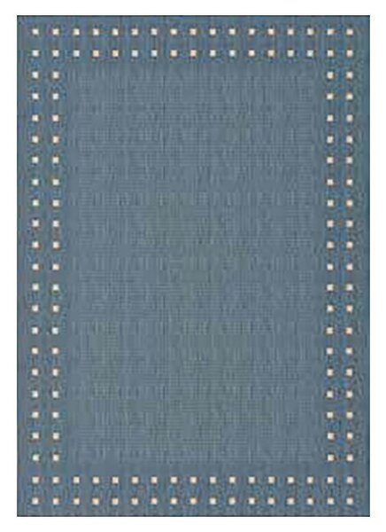 Ravnotkani tepih Saga (Plave boje, 150 x 80 cm)