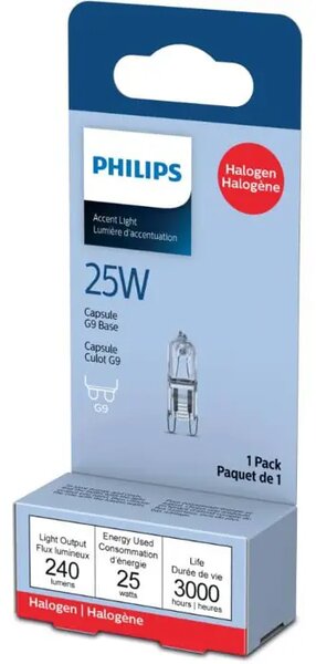 Caps OV PHILIPS Halogena žarulja 25W G9 (2650K) 8718699613211