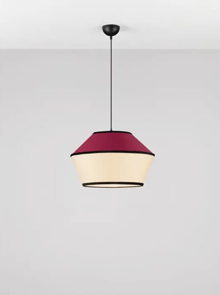 VELISS Visilica Grlo E27 1x12 W IP20 FI: 45 V: 206 cm Bež/Crvena NL9061133