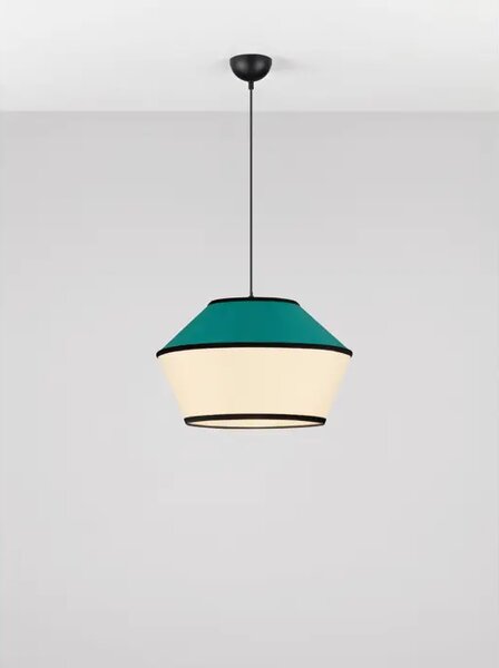 VELISS Visilica Grlo E27 1x12 W IP20 FI: 45 V: 206 cm Bež/Zelena NL9061134