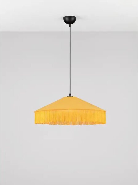 VELVY Visilica Grlo E27 1x12 W IP20 FI: 52 V: 200 cm Žuta NL9061127