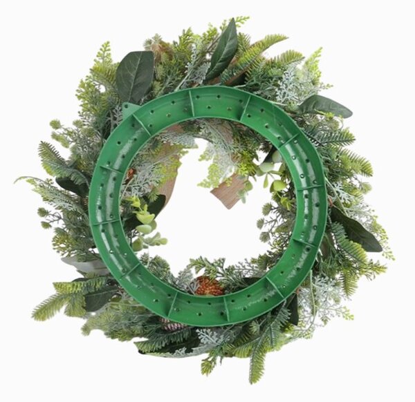 Božićni vijenac za vrata WINTER GREEN Ø 45 cm