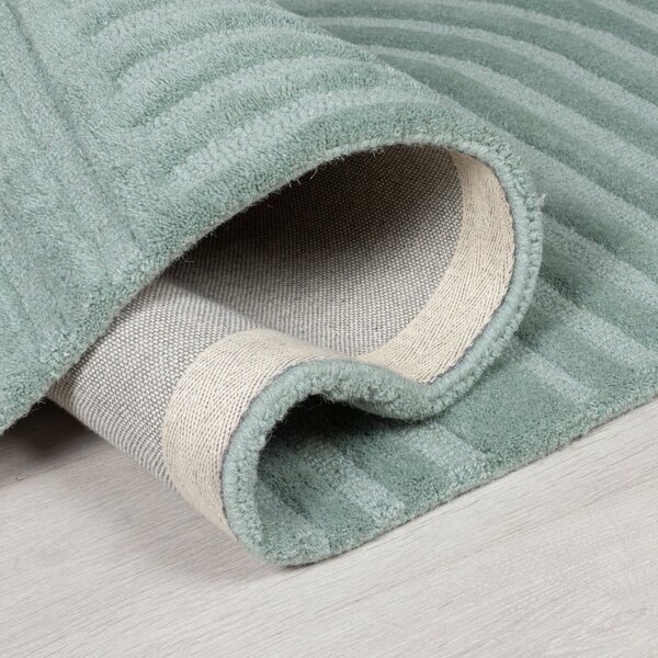 Tirkizni ručno rađen vunen tepih 200x290 cm Zen Garden – Flair Rugs