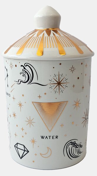 Sinsay - Mirisna svijeća s motivom zodijaka, mirisa morske soli i kadulje