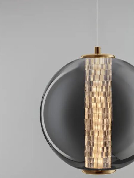 NAVI VISILICA LED/3000K/8W/934Lm/ZLATNA& GRAY NL9186951