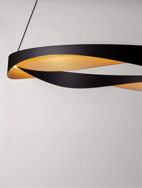 RADON VISILICA LED/3000K/53W/1751Lm/CRNA & GOLD NL9186948