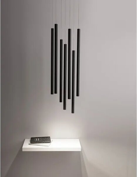 ULTRATHIN VISILICA LED 7x3 WattW/3000K/1260lm/IP20/CRNA NL9184024