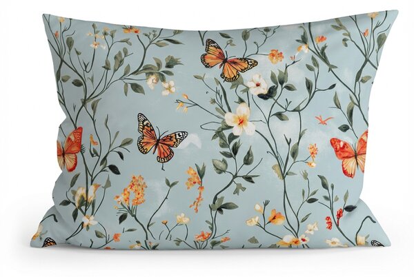 Jastučnica od mikrovlakana MONARCH WINGS 70x90 cm, svijetloplava