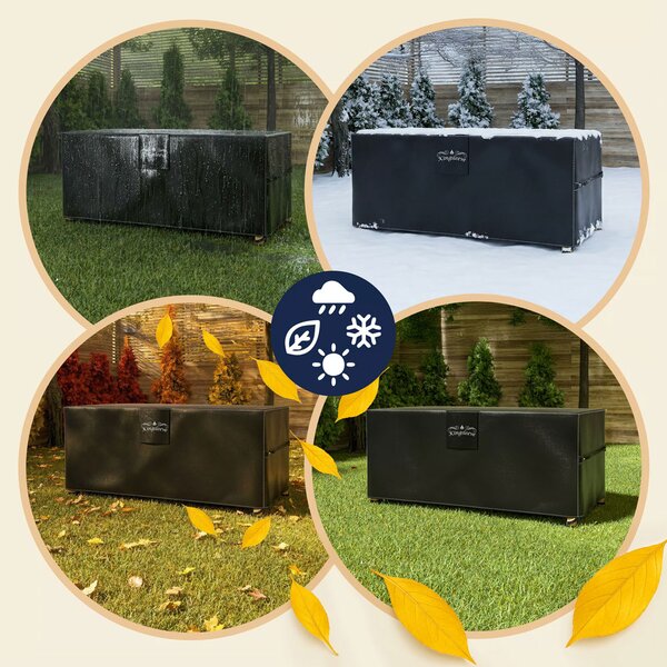 Zaštitna cerada za pivski set BEER COVER, 180x90x74cm, antracit Kingsleeve