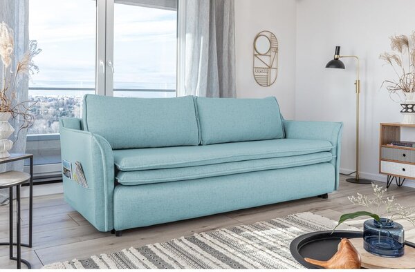 Svijetloplav kauč na razvlačenje Miuform Charming Charlie
