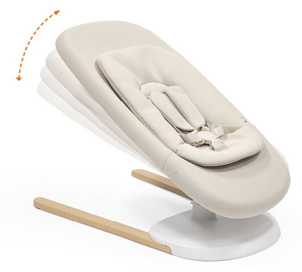 Stokke ležaljka/njihaljka Yoga - Light Sand