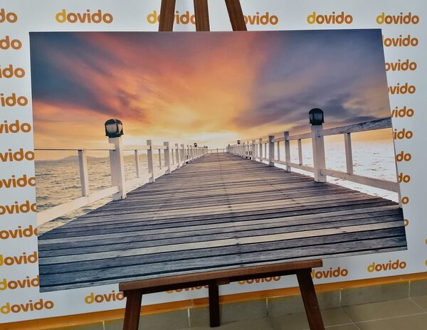 Slika drvena promenada