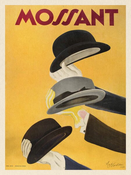 Reprodukcija Mossant, Leonetto Cappiello