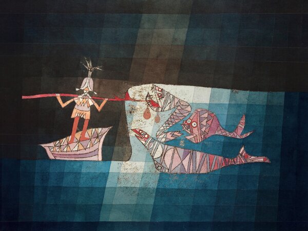 Reprodukcija The Seafarers, Paul Klee