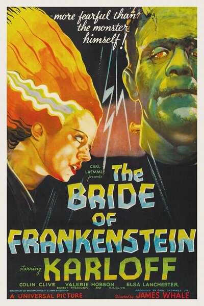 Ilustracija The Bride of Frankenstein