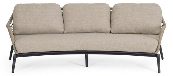 Svjetlo smeđa vrtna sofa od masivnog bagrema Eulero – Bizzotto