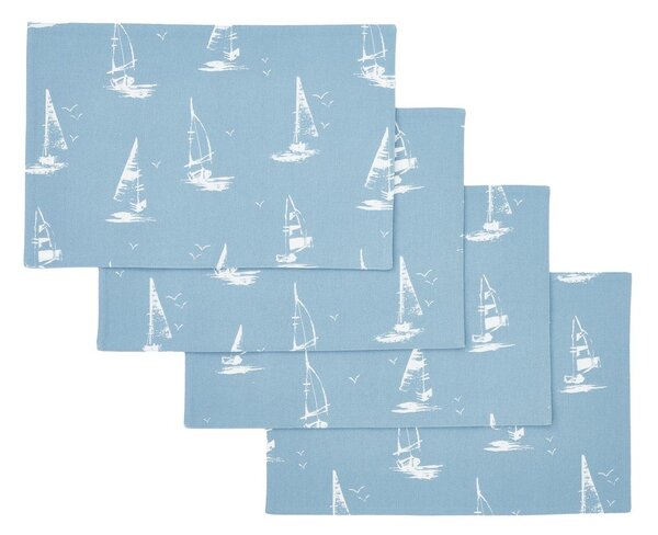Pamučan podmetač 4 kom 30x46 cm Salcombe Boats – Catherine Lansfield