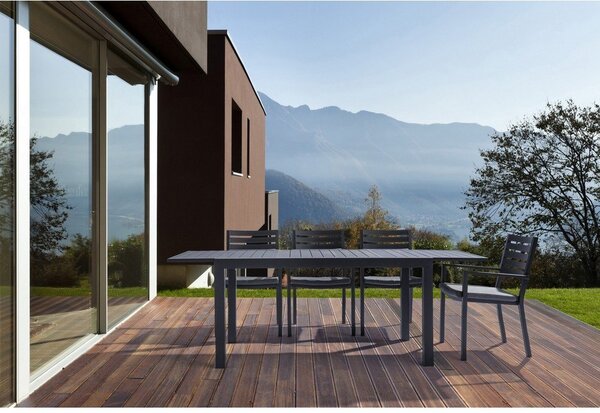 Vrtni stol aluminijski 90x160 cm Hilde – Bizzotto