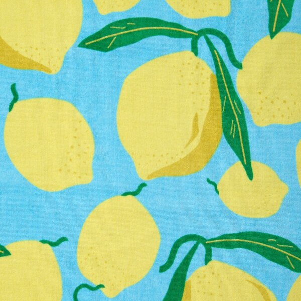 Pamučan ručnik za plažu 92x180 cm Lemons Lounger – Catherine Lansfield