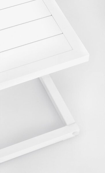 Vrtni stolić aluminijski 40x40 cm Hilde – Bizzotto