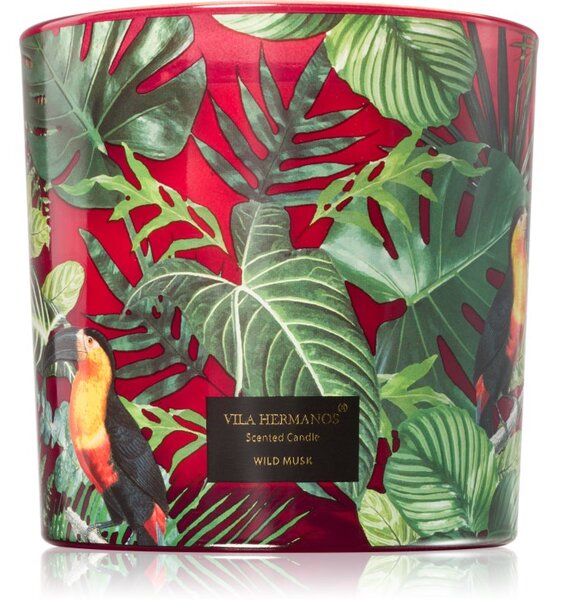 Vila Hermanos Jungletopia Wild Musk mirisna svijeća 620 g