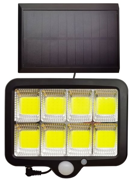 LED Solarni reflektor sa senzorom INTEGRA LED/3W/3,7V IP44 + DU