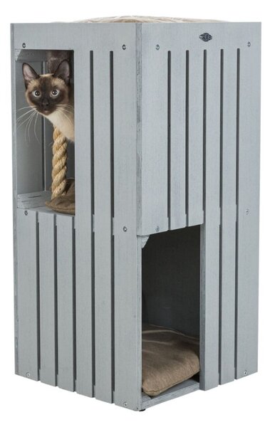 Trixie grebalica za mačke Be Nordic Juna 77 cm siva