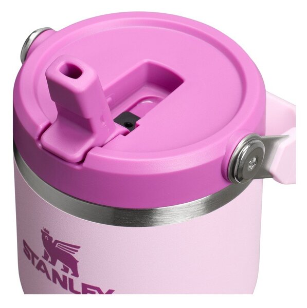 Ružičasta termosica od nehrđajućeg čelika 600 ml IceFlow™ Flip Straw 2.0 Cherry Blossom – Stanley