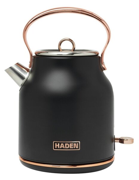 Crno kuhalo za vodu 1,7 l Heritage – Haden