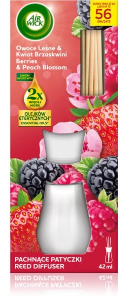 Air Wick Essential Oils Berries & Peach Blossom aroma difuzer 42 ml