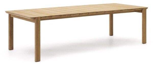 Vrtni stol od masivne tikovine 102x220 cm Icaro – Kave Home