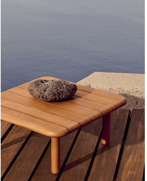 Vrtni stol od masivne tikovine 70x70 cm Turqueta – Kave Home