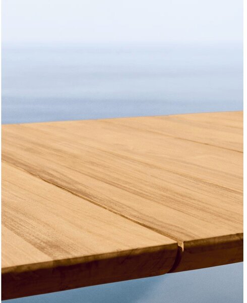 Vrtni stol od masivne tikovine 102x220 cm Icaro – Kave Home