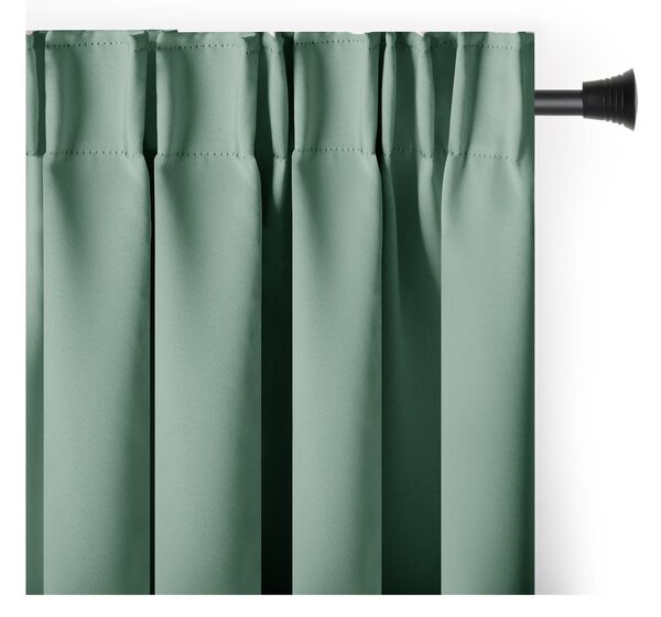 Svijetlo zelena zavjesa za djelomično zamračenje 140x245 cm Kierra – Restilo