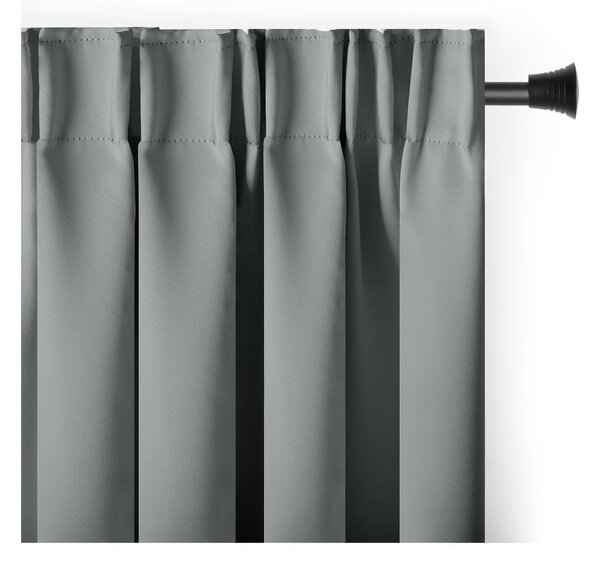 Siva zavjesa za djelomično zamračenje 140x270 cm Kierra – Restilo
