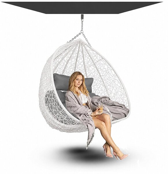 Viseća fotelja Cocoon - Hanging toscana bijela
