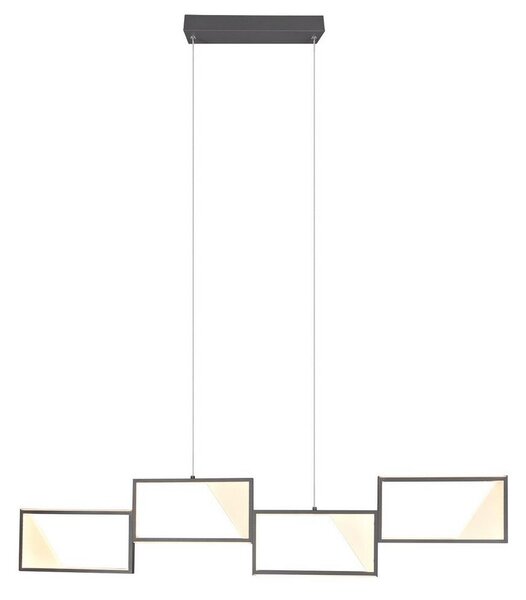 Trio - LED Prigušivi luster na sajli CAFU 4xLED/7W/230V